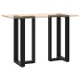 Patas de mesa de bar forma T 2 uds acero negro 40x35x(90-91) cm de , Patas para mesas - Ref: Foro24-4013072, Precio: 163,65 €...