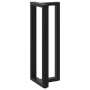 Patas de mesa bar forma T 2 uds acero negro 50x35x(110-111) cm de , Patas para mesas - Ref: Foro24-4013100, Precio: 150,80 €,...