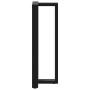 Patas de mesa bar forma T 2 uds acero negro 50x35x(110-111) cm de , Patas para mesas - Ref: Foro24-4013100, Precio: 150,80 €,...