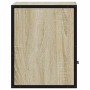 Mesita de noche de pared color roble ahumado 40x31x39,5 cm de , Mesitas de noche - Ref: Foro24-848736, Precio: 41,36 €, Descu...