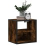 Mesita de noche de pared color roble ahumado 40x31x39,5 cm de , Mesitas de noche - Ref: Foro24-848748, Precio: 33,21 €, Descu...