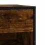Banco zapatero madera de ingeniería roble ahumado 60x40x53,5 cm de , Bancos para recibidores y almacenamiento - Ref: Foro24-8...