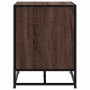 Banco zapatero madera de ingeniería marrón roble 80x40x53,5 cm de , Bancos para recibidores y almacenamiento - Ref: Foro24-84...