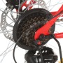 Bicicleta montaña 21 velocidades 27,5 pulgadas rueda 38 cm rojo de vidaXL, Bicicletas - Ref: Foro24-3067216, Precio: 275,64 €...