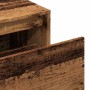 Banco de pasillo de aglomerado madera vieja 80x40x45 cm de , Bancos para recibidores y almacenamiento - Ref: Foro24-856752, P...