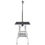 Mesa de aseo para perros ajustable con 2 lazos y cesta de vidaXL, Productos de higiene para mascotas - Ref: Foro24-171070, Pr...