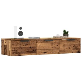 Armario de pared madera contrachapada madera vieja 102x30x20 cm de , Armarios y almacenamiento - Ref: Foro24-856985, Precio: ...