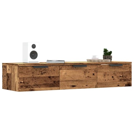 Armario de pared madera contrachapada madera vieja 102x30x20 cm de , Armarios y almacenamiento - Ref: Foro24-856985, Precio: ...