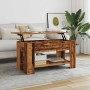 Mesa de centro madera de ingeniería madera vieja 101x49x52 cm de , Mesas de centro - Ref: Foro24-856926, Precio: 95,06 €, Des...