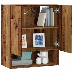 Armario de pared madera de ingeniería madera vieja 60x31x70 cm de , Taquillas y armarios de almacenamiento - Ref: Foro24-8570...