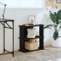Librería de 3 estantes madera de ingeniería negro 60x30x60 cm de , Librerías y estanterías - Ref: Foro24-860248, Precio: 39,0...