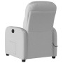 Sillón reclinable de masaje eléctrico tela gris nube de , Sillones - Ref: Foro24-3302971, Precio: 245,55 €, Descuento: %