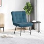 Sillón de relax terciopelo azul 64x74x84 cm de , Sillas - Ref: Foro24-4012326, Precio: 68,27 €, Descuento: %