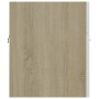 Armario para lavabo contrachapada blanco roble 41x38,5x46 cm de vidaXL, Muebles de baño - Ref: Foro24-804643, Precio: 36,69 €...