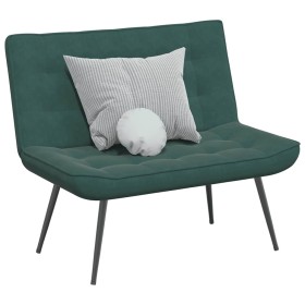 Banco de terciopelo verde oscuro 110x74x84 cm de , Bancos - Ref: Foro24-4012339, Precio: 180,07 €, Descuento: %