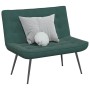 Banco de terciopelo verde oscuro 110x74x84 cm de , Bancos - Ref: Foro24-4012339, Precio: 180,07 €, Descuento: %