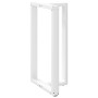 Patas de mesa bar forma T 2 uds acero blanco 60x35x(100-101) cm de , Patas para mesas - Ref: Foro24-4013093, Precio: 140,63 €...