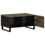 Mesa de centro madera maciza de mango negra 80x50x40 cm de , Mesas de centro - Ref: Foro24-4017688, Precio: 97,85 €, Descuent...