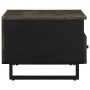 Mesa de centro madera maciza de mango negra 80x54x40 cm de , Mesas de centro - Ref: Foro24-4017697, Precio: 135,59 €, Descuen...