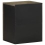 Mueble de baño de pared de madera maciza mango negro 38x33x48cm de , Muebles de baño - Ref: Foro24-4017704, Precio: 63,50 €, ...
