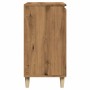 Aparador madera contrachapada roble artisian 60x35x70 cm de , Aparadores - Ref: Foro24-856477, Precio: 69,24 €, Descuento: %