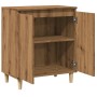 Aparador madera contrachapada roble artisian 60x35x70 cm de , Aparadores - Ref: Foro24-856477, Precio: 69,24 €, Descuento: %