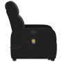 Sillón reclinable de masaje elevable tela negro de , Sillones - Ref: Foro24-3302984, Precio: 257,46 €, Descuento: %