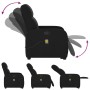 Sillón reclinable de masaje elevable tela negro de , Sillones - Ref: Foro24-3302984, Precio: 257,46 €, Descuento: %