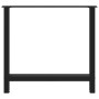 Patas de mesa de centro acero negro 2 uds 70x(72-73) cm de , Patas para mesas - Ref: Foro24-4013308, Precio: 82,84 €, Descuen...
