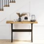 Mesa consola NOAIN patas en X madera maciza pino 120x30x75 cm de , Mesas consola - Ref: Foro24-4100037, Precio: 91,78 €, Desc...