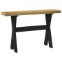 Mesa consola NOAIN patas en X madera maciza pino 120x30x75 cm de , Mesas consola - Ref: Foro24-4100037, Precio: 91,78 €, Desc...