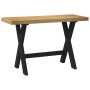 Escritorio NOAIN patas en X madera maciza pino 120x50x75 cm de , Escritorios - Ref: Foro24-4100040, Precio: 109,37 €, Descuen...