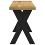 Escritorio NOAIN patas en X madera maciza pino 120x50x75 cm de , Escritorios - Ref: Foro24-4100040, Precio: 109,37 €, Descuen...