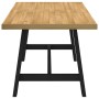 Mesa comedor NOAIN patas forma A madera maciza pino 160x90x75cm de , Mesas de cocina y de comedor - Ref: Foro24-4100042, Prec...