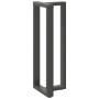 Patas mesa bar forma T 2 uds acero antracita 50x35x(110-111)cm de , Patas para mesas - Ref: Foro24-4013102, Precio: 157,83 €,...