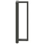 Patas mesa bar forma T 2 uds acero antracita 50x35x(110-111)cm de , Patas para mesas - Ref: Foro24-4013102, Precio: 157,83 €,...