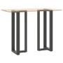 Patas mesa bar forma T 2 uds acero antracita 50x35x(110-111)cm de , Patas para mesas - Ref: Foro24-4013102, Precio: 157,83 €,...