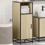 Armario de baño madera contrachapada roble Sonoma 35x37,5x100cm de , Muebles de baño - Ref: Foro24-849240, Precio: 65,78 €, D...