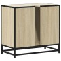Armario de lavabo de baño madera roble Sonoma 65x33x60 cm de , Muebles de baño - Ref: Foro24-849275, Precio: 93,71 €, Descuen...