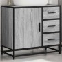 Mueble lavabo baño madera contrachapada sonoma gris 65x33x60 cm de , Muebles de baño - Ref: Foro24-849277, Precio: 96,59 €, D...