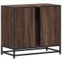 Mueble de lavabo madera de ingeniería roble marrón 65x33x60 cm de , Muebles de baño - Ref: Foro24-849268, Precio: 61,18 €, De...