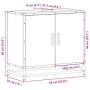 Mueble de lavabo madera de ingeniería roble marrón 65x33x60 cm de , Muebles de baño - Ref: Foro24-849268, Precio: 61,18 €, De...
