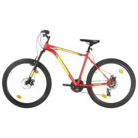 Bicicleta de montaña 21 velocidad 27,5 pulgadas rueda 42cm rojo de vidaXL, Bicicletas - Ref: Foro24-3067217, Precio: 274,84 €...