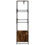 Armario de madera de ingeniería roble ahumado 90x50x180 cm de , Organizadores de vestidores y perchas de barra - Ref: Foro24-...