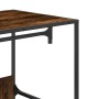 Armario de madera de ingeniería roble ahumado 90x50x180 cm de , Organizadores de vestidores y perchas de barra - Ref: Foro24-...
