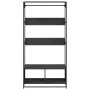 Armario de madera de ingeniería negra 90x50x180 cm de , Organizadores de vestidores y perchas de barra - Ref: Foro24-849294, ...