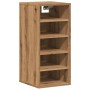 Mueble zapatero madera de ingeniería roble artisan 32x35x70 cm de , Zapateros y organizadores de calzado - Ref: Foro24-856712...
