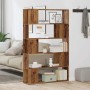 Estantería/divisor de espacios madera antigua 100x24x124,5 cm de , Librerías y estanterías - Ref: Foro24-856746, Precio: 84,8...