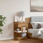 Mesita de noche madera de ingeniería roble artisan 40x35x65 cm de , Mesitas de noche - Ref: Foro24-856750, Precio: 54,84 €, D...