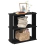 Librería de 3 estantes madera de ingeniería negro 60x30x80 cm de , Librerías y estanterías - Ref: Foro24-860257, Precio: 42,0...